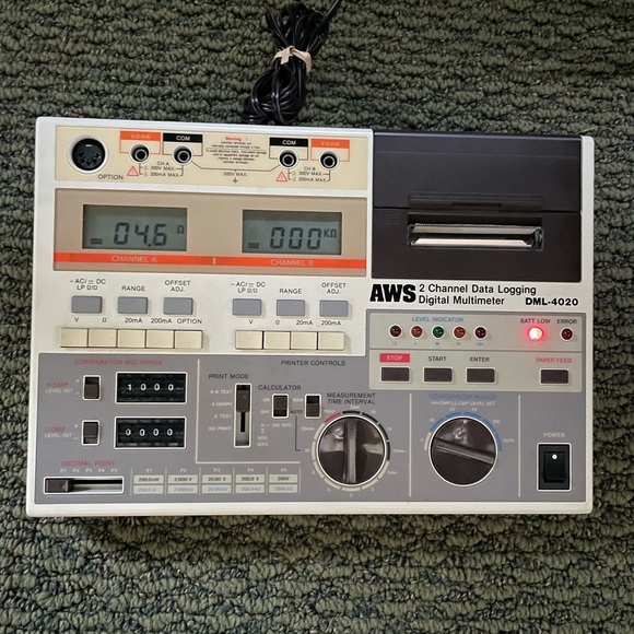 1984 DML-4020 Data Logging Dogital Multimeter Sperry Instruments - Picture 4 of 10